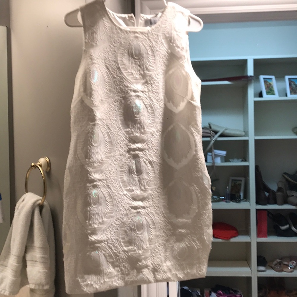 Gorgeous white Badgley Mischka Dress